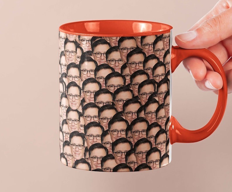 Stephen Colbert Mug, Celebrity Coffee Mug Gift Idea