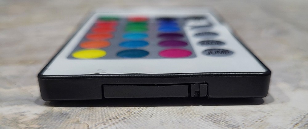 Replacement Lighting Remote, Fade, Jump, Time, Speed Settings, White