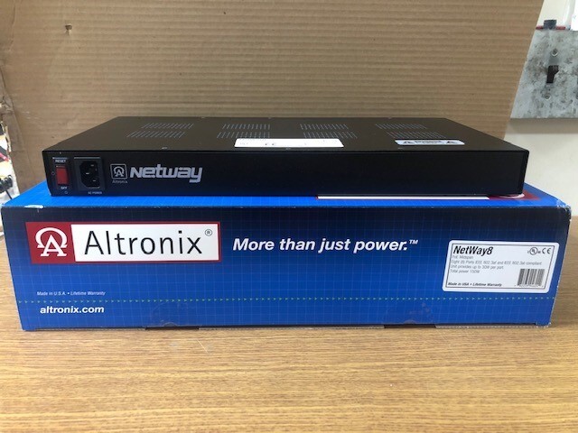 NETWAY8 ALTRONIX 8 PORT MIDSPAN POE