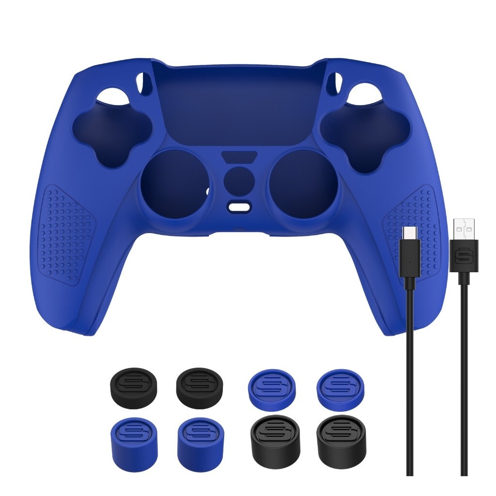 SURGE GAMING [ Starter Pack ] 11-Piece Complete Controller Accessory Kit (PS5)