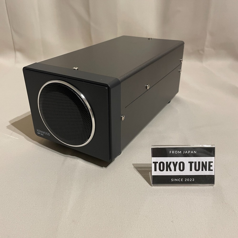 KENWOOD SP-23 Transceiver External Speaker for Fixed Station Black Used
