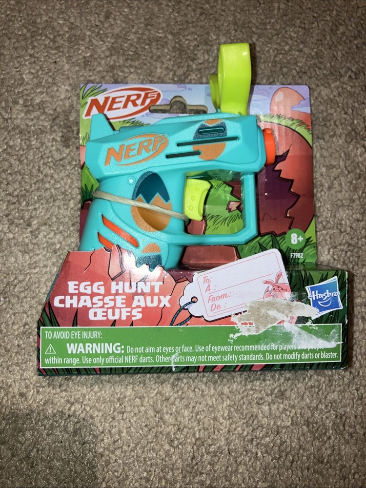 2023 Easter Themed Nerf Egg Hunt Pull To Prime Blaster