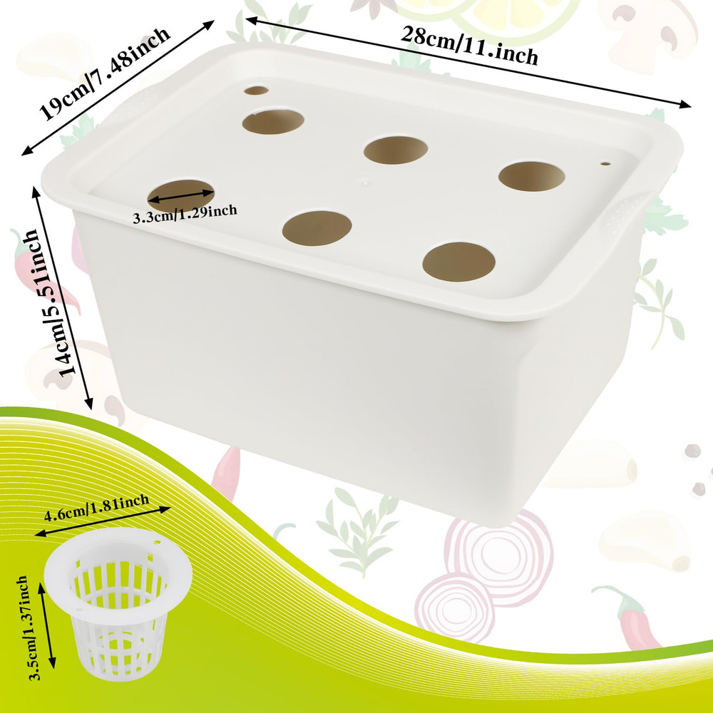 Hydroponics Grower Kit DIY Self Watering Indoor Hydroponics Tools Hydroponic Sys