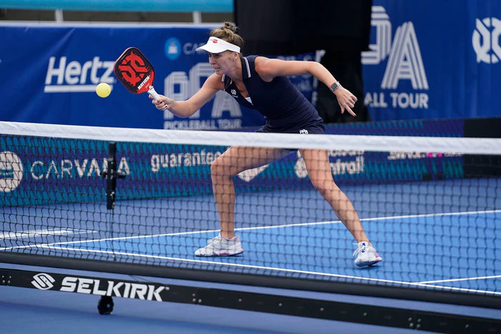 ONIX PickleBall Paddle Recruit V3 Black/Blue Polypropylene core