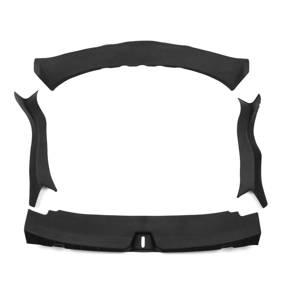 2024 - 2025 特斯拉 Model 3 后后后备箱护罩黑色 TPE 4 件