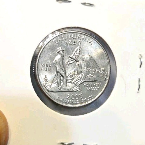 2005 D California State Quarter - AU