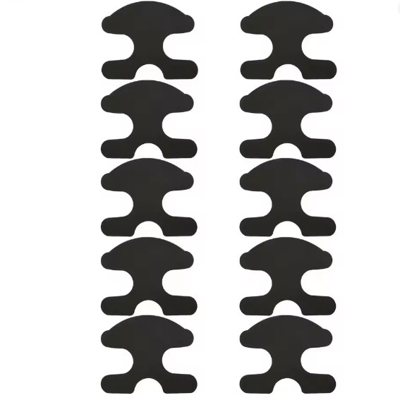 Cuttable Ski Boot Heel Inserts 10 Pieces Eva Pads for Ski Boot Cushioning