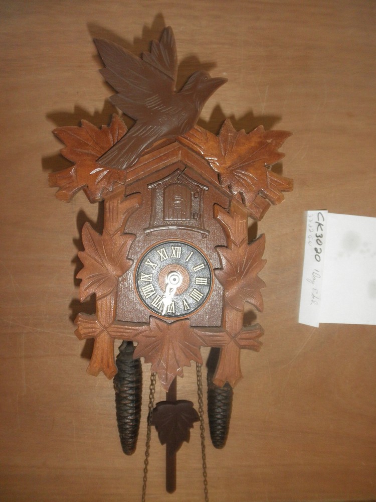 Cuckoo Clock German  Black Forest working 1 Day CK3020