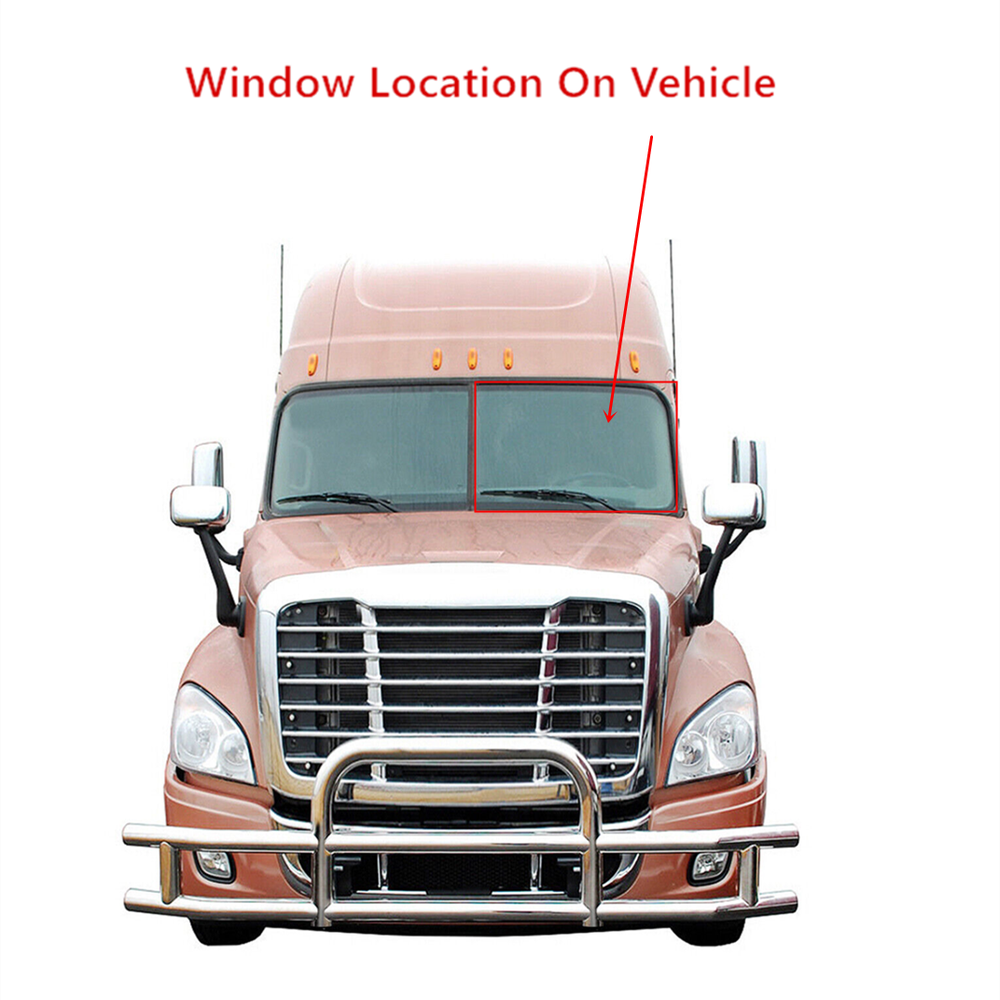 Fit 08-22 Freightliner Cascadia Driver Left Side Front Windshield Window Glass