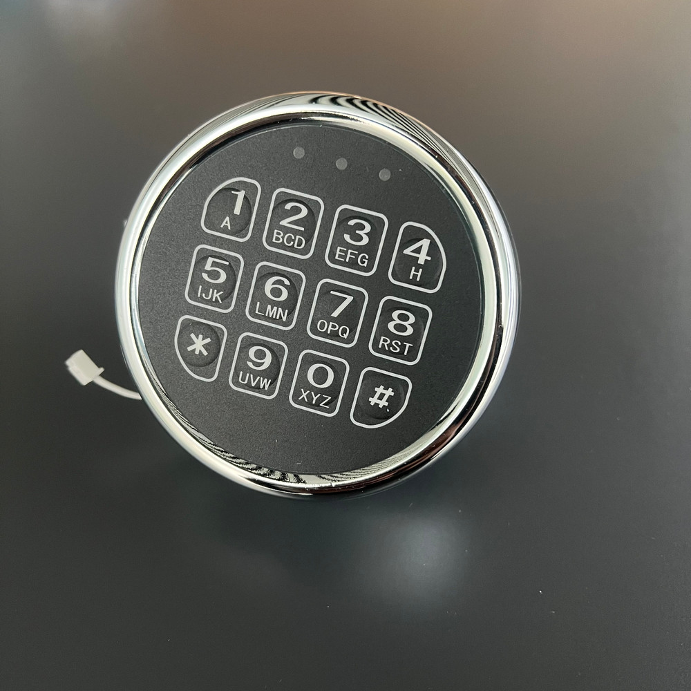 Gun Safe Lock Replacement Electronic Safe Lock Solenoid Lock & 2 Keys Safe Box