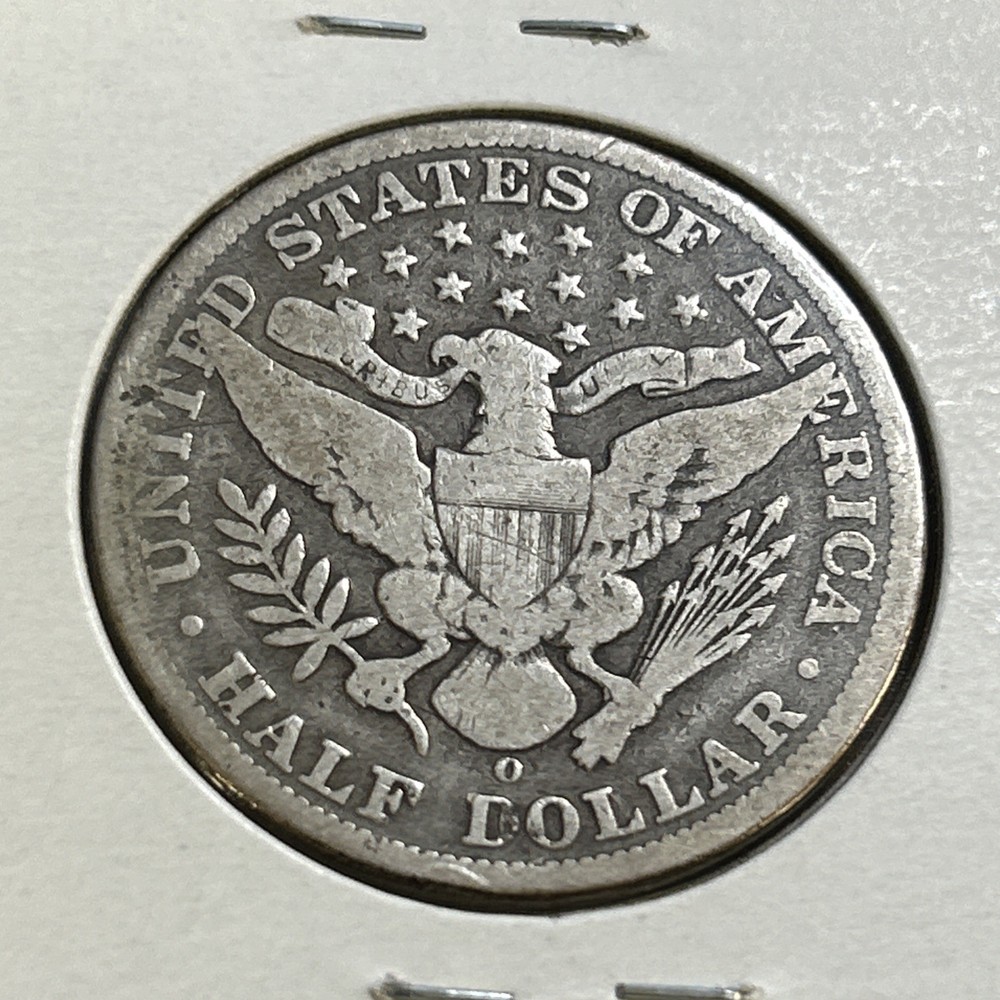 1897-O Barber Half Dollar VG