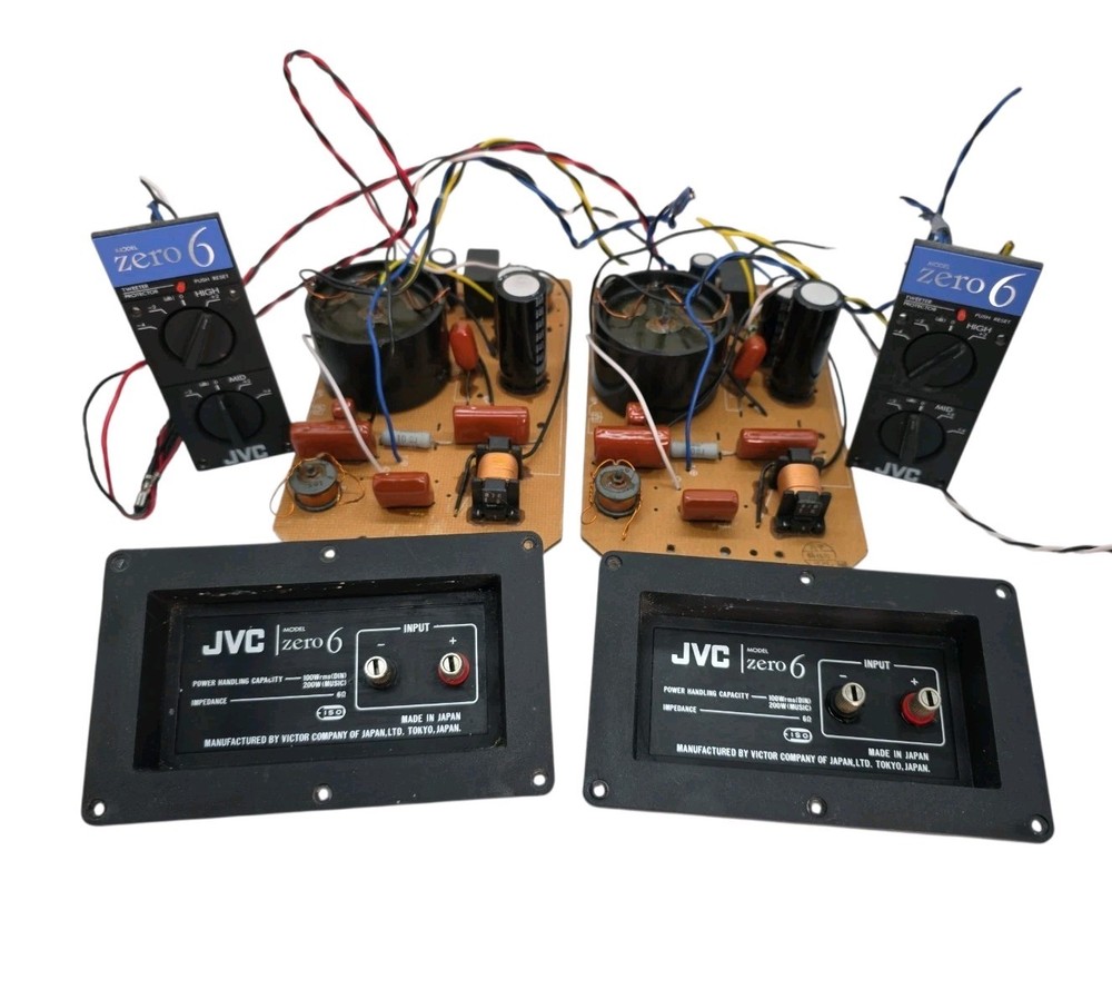 JVC Zero 6 Complete Crossover Kit - Level Controls, Boards, & Terminal Plates