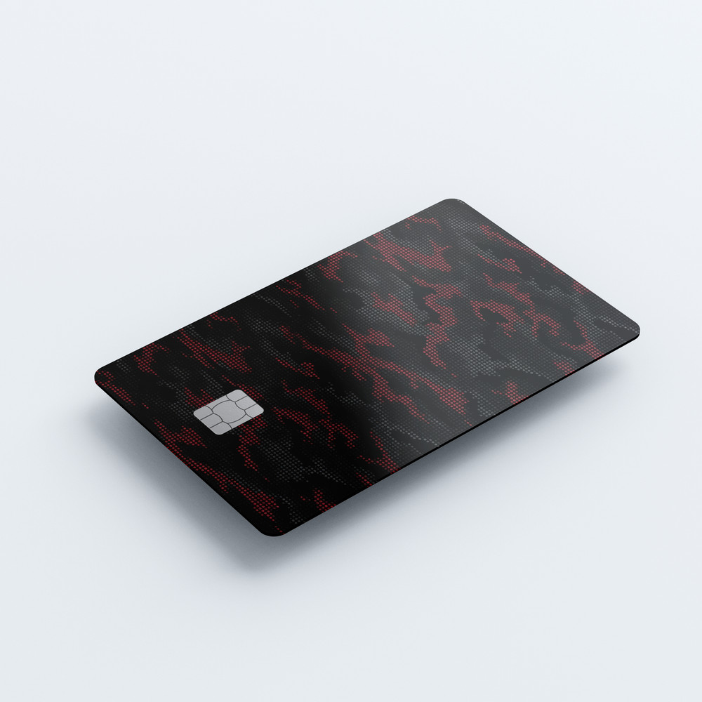 Midnight Ember Camo Card Skin