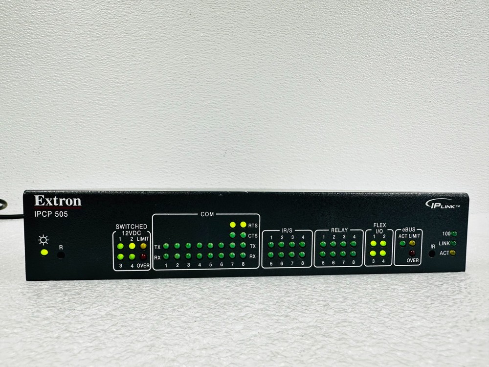 Extron IPCP 505 AV Automation Control Processor RS232 IR IO Ethernet Control 🚚