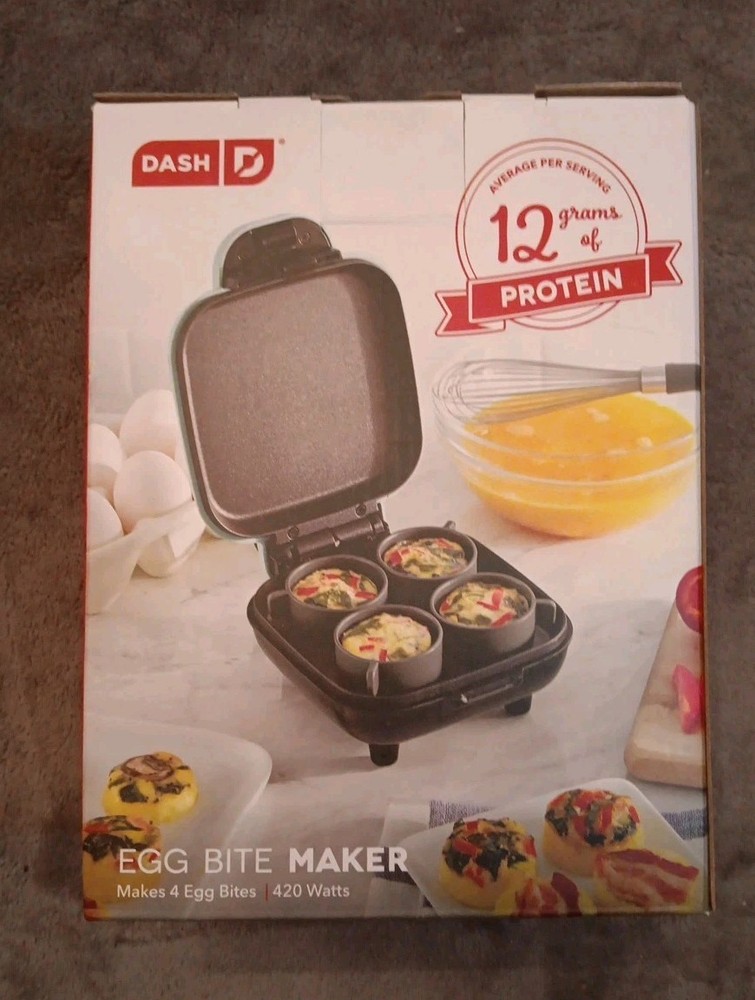 Dash Egg Bite Maker. 4 Bites.