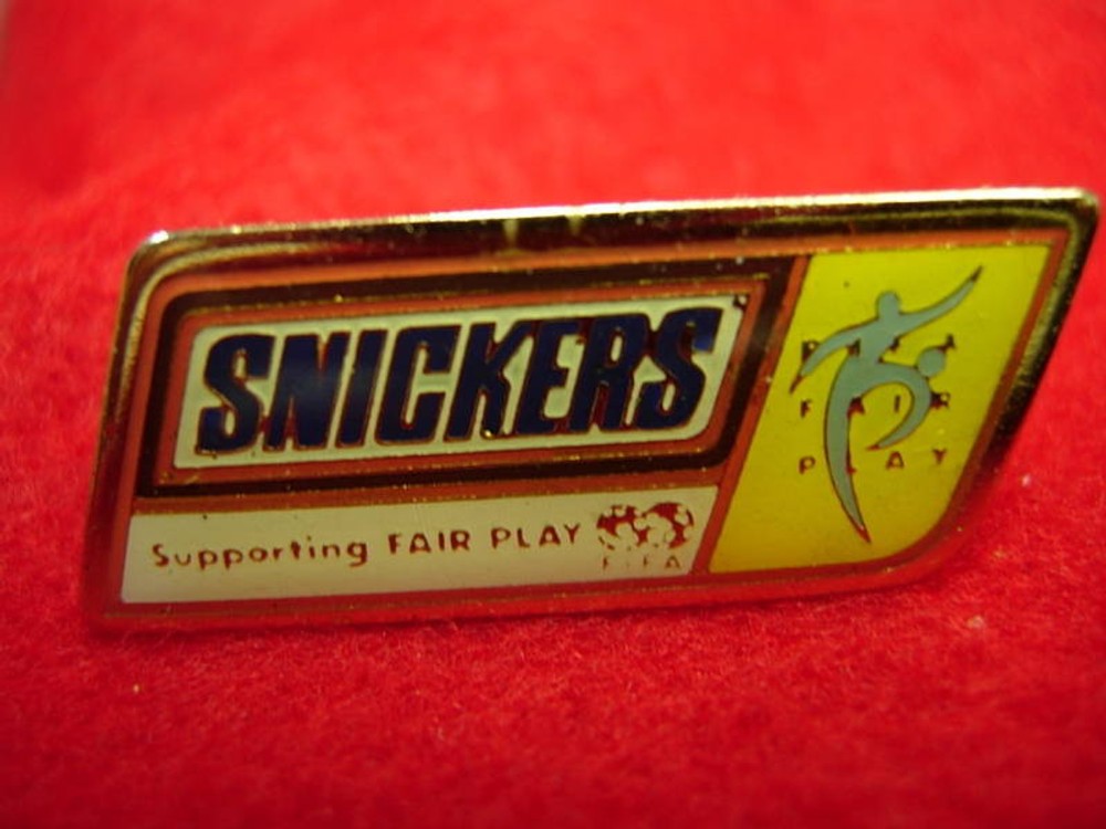 Snickers Hat Lapel Pin HP1616