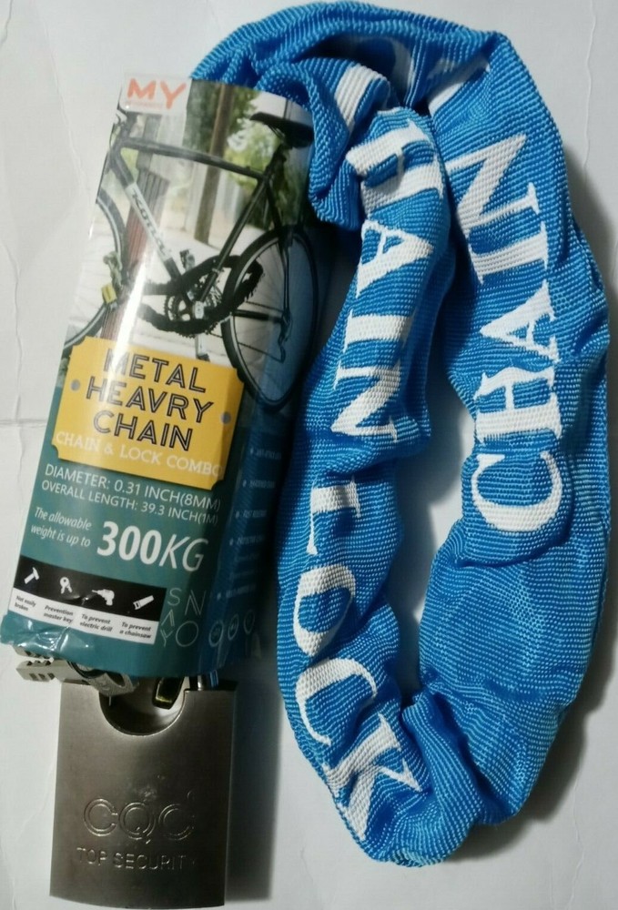 My Merchandise Maximum Security Square Chain & Sleeve 5/16" Diameter Chain Link
