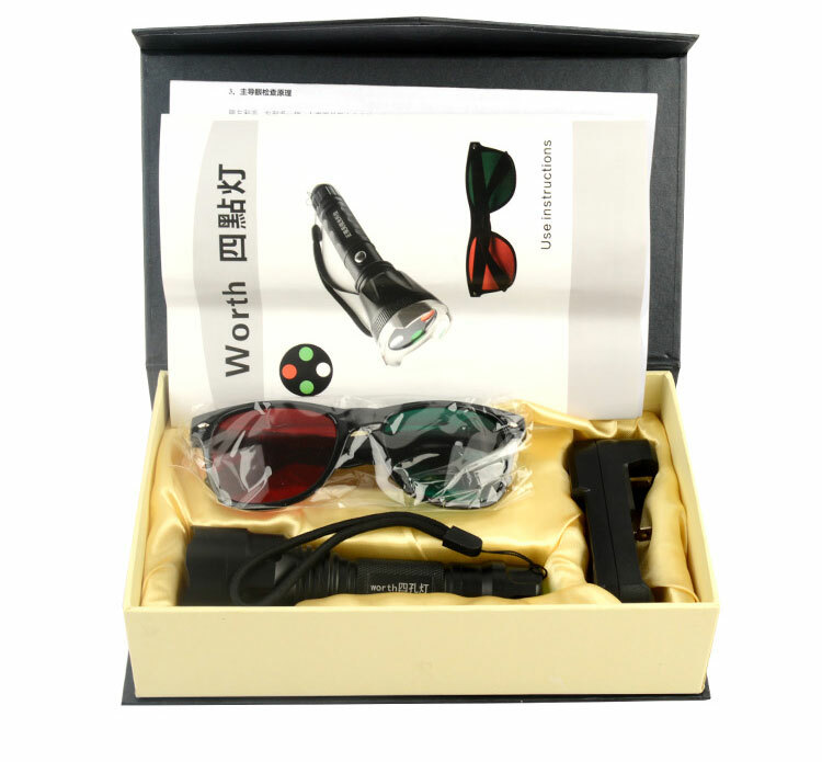 Worth 4 Dot Test with Red Green Glasses for Strabismus Amblyopia Optometry