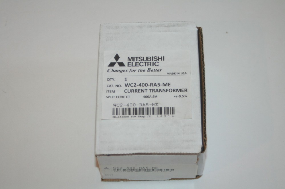 MITSUBISHI ELECTRIC WC2-400-RA5-ME Split Core Current Transformer 400A 5A * NEW