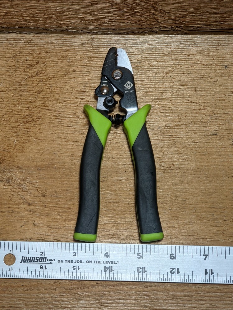 Paladin Pa1177 6 1/4 In Wire Stripper 2Mm Outer Jacket
