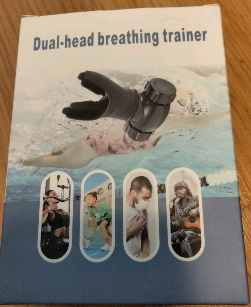 New Dual Head Breathing Training Device