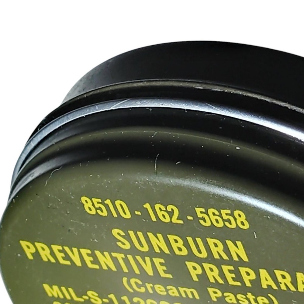 1967 Sunburn Preventive Preparation – Cream Paste – Octagon Process Inc. – 2oz