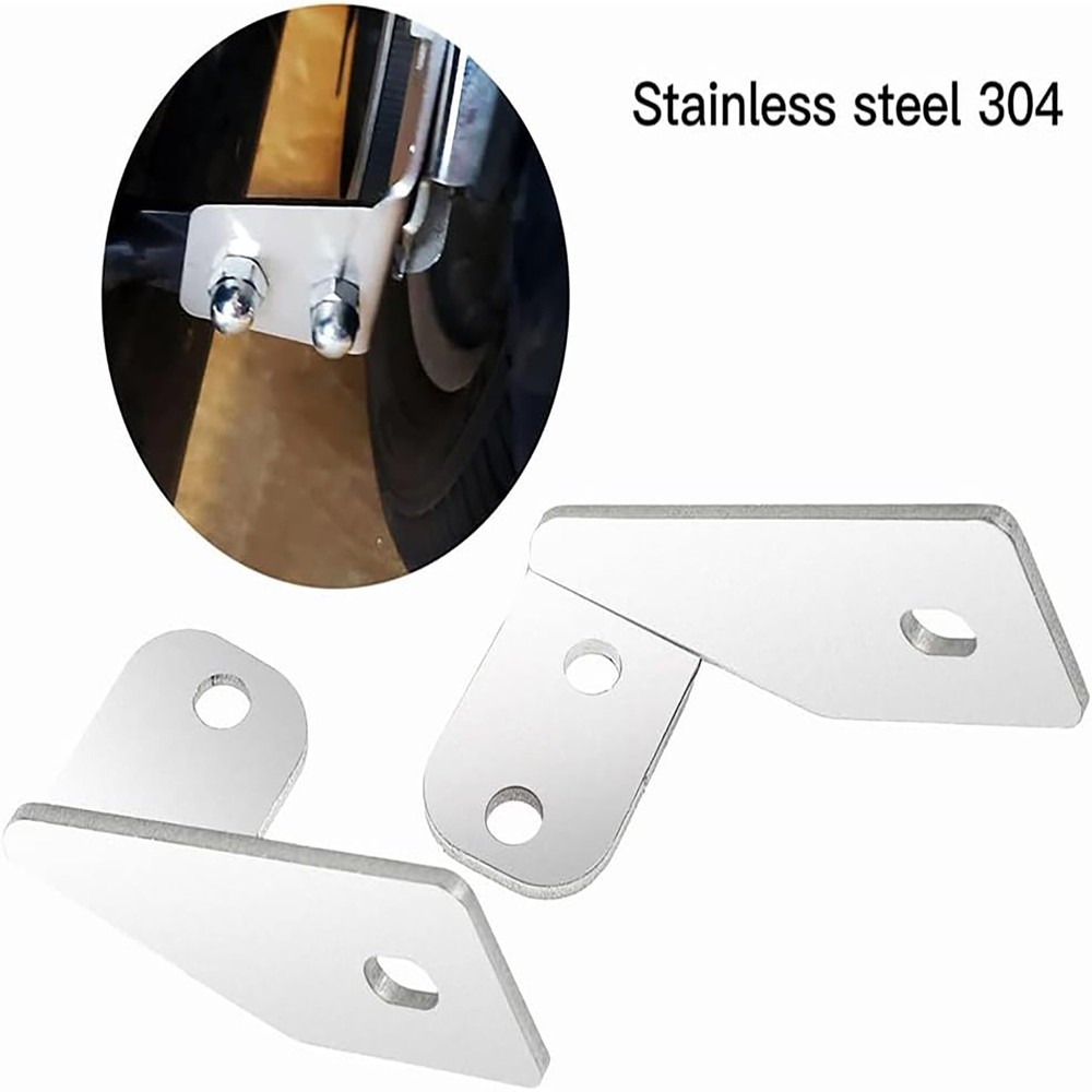Side Broken Fender Saddlebag Rail Support Brackets Strut for Harley Touring