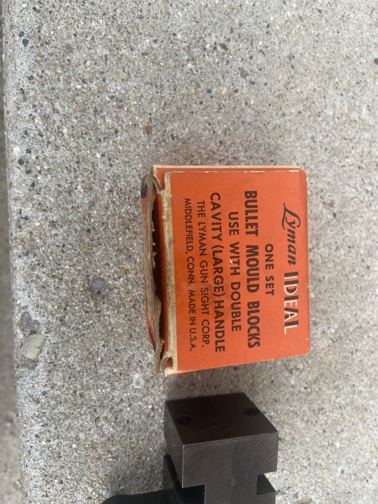 IDEAL U452460 UNDERSIZED 2 CAVITY BULLET MOLD W/BOX HARD TO FIND