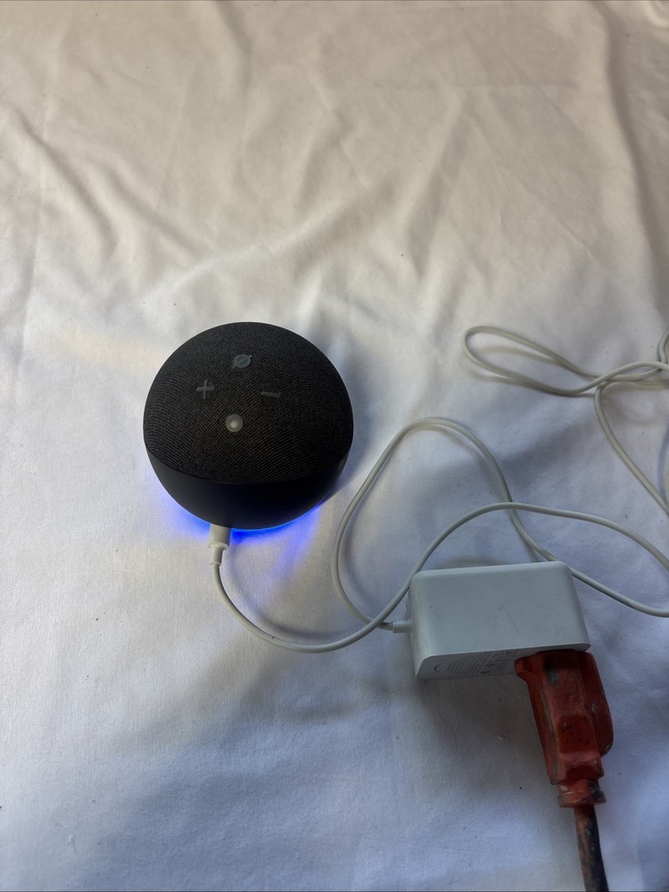 Amazon Echo Dot 4th Gen Smart Speaker Charcoal Model B7W64E with Charger