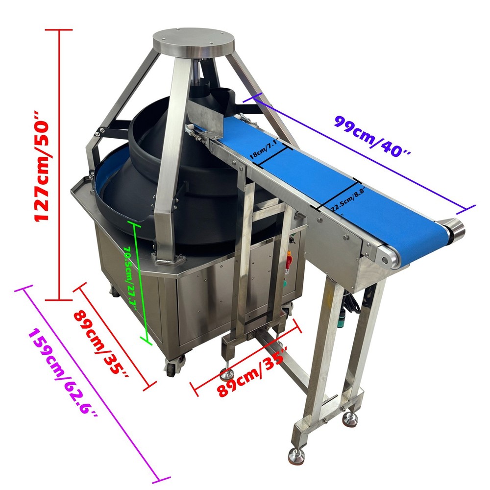 110V Bakery Dough Rounder Commercial Bread Maker Dough Roller