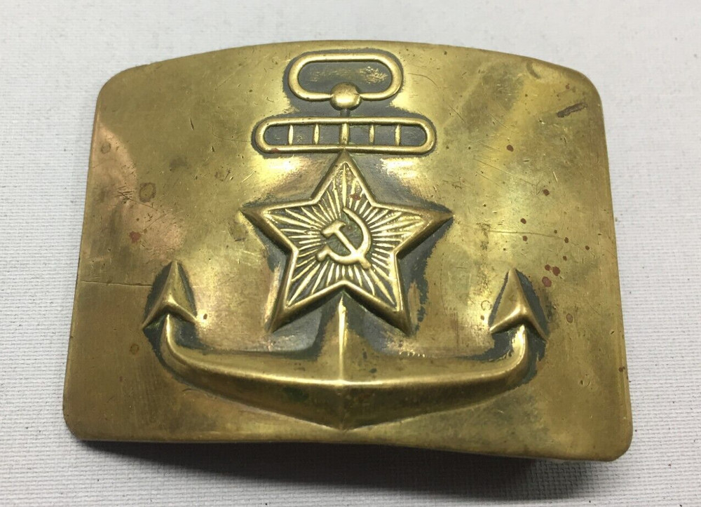 USSR military belt buckles
