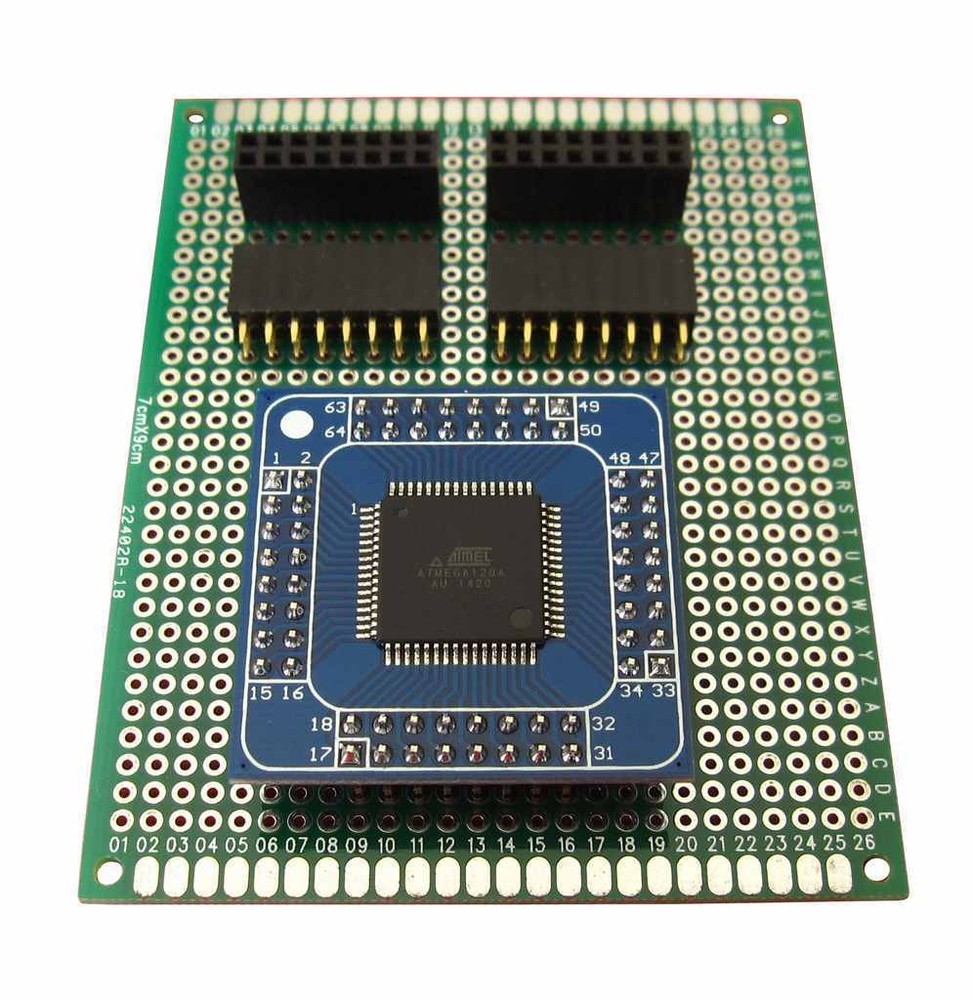 ATMEGA128 adapter plate adapter ATMEGA128 plate Development system board CA NEW