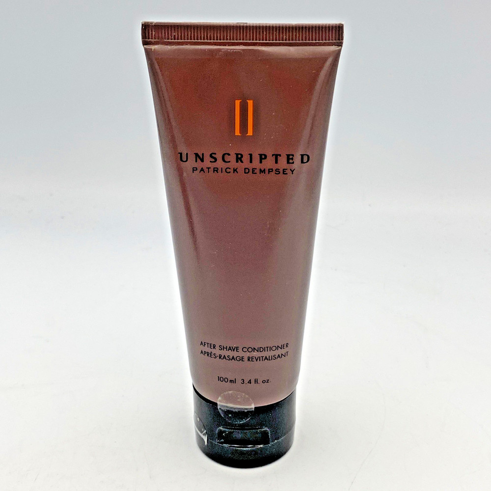 Avon After Shave Conditioner  Unscripted Patrick Dempsey  3.4 oz. NOS 2009