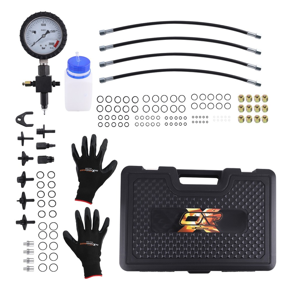 Diesel Injection System Test Tool 2000BAR Common Rail Pressure Diagnostic Kit