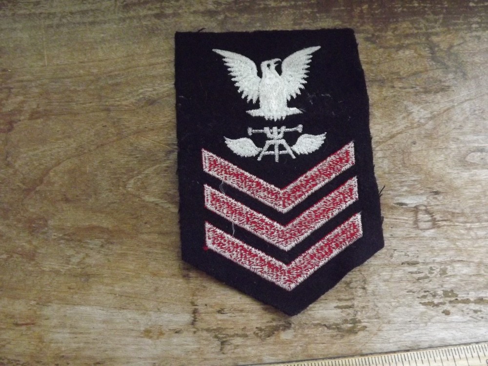 Navy 1st Class Aviation Fire Control Tech Rate - INV# C811