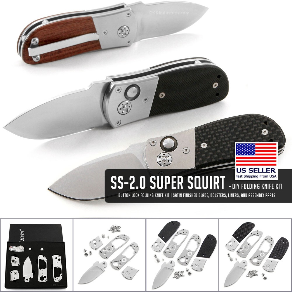 SS-2.0 - DIY Folding Knife Making Kit - USA Design