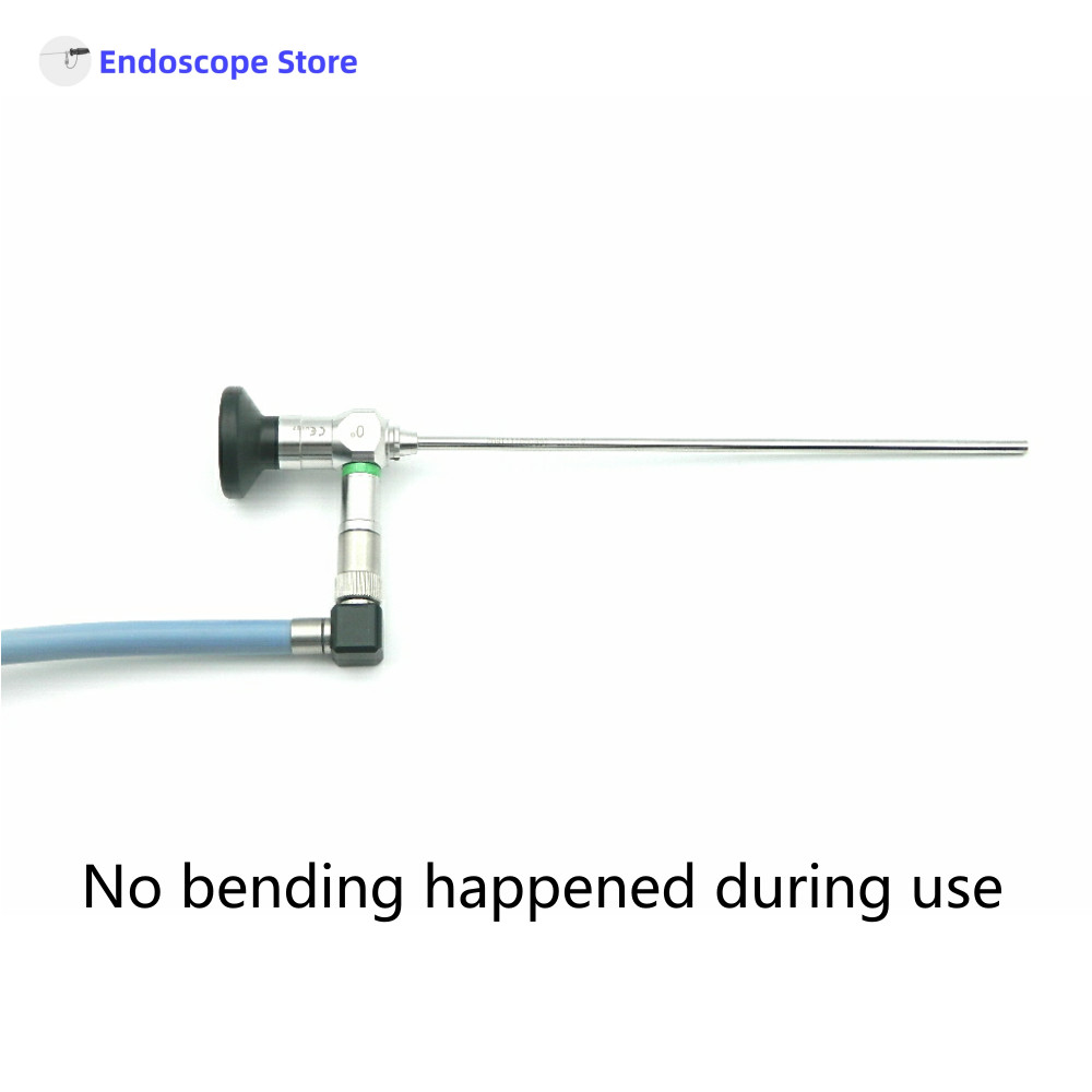 Medical Right Laparoscopic Angle Adapter Endoscope Light Source Optical Fiber