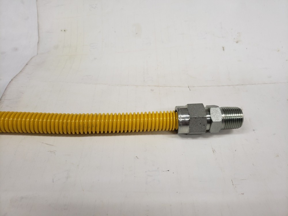 BrassCraft CSSL54-18 3/8"X18" Gas Connector Line 1/2" ID