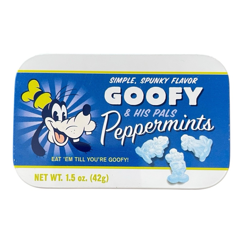 Goofy & His Pals Peppermints 1.5 oz Empty Tin