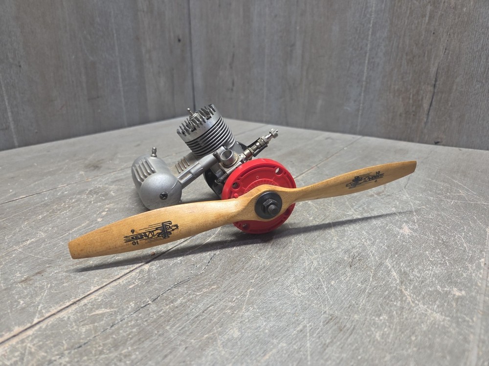 Vintage OS Max FP 40 RC Engine & Muffler UNTESTED