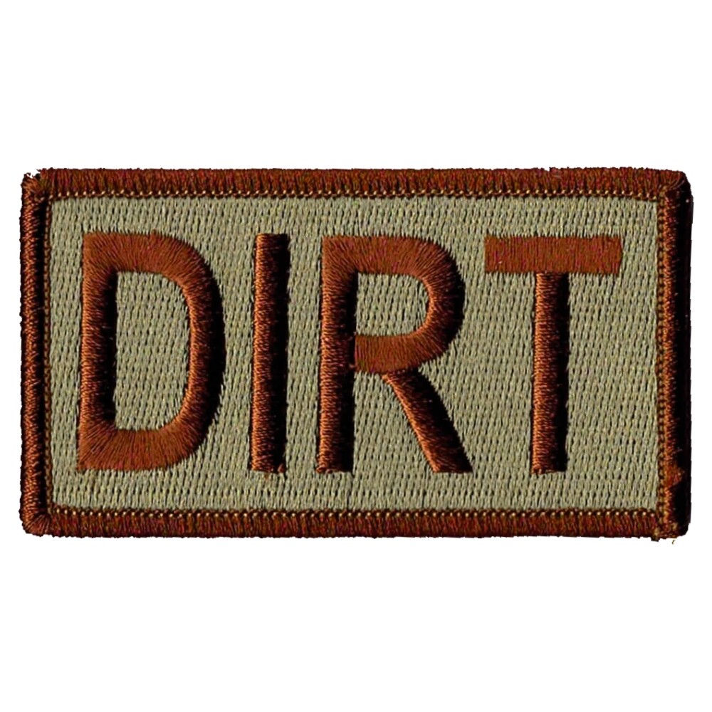 DIRT Duty Identifier Tab / USAF OCP Air Force Patch
