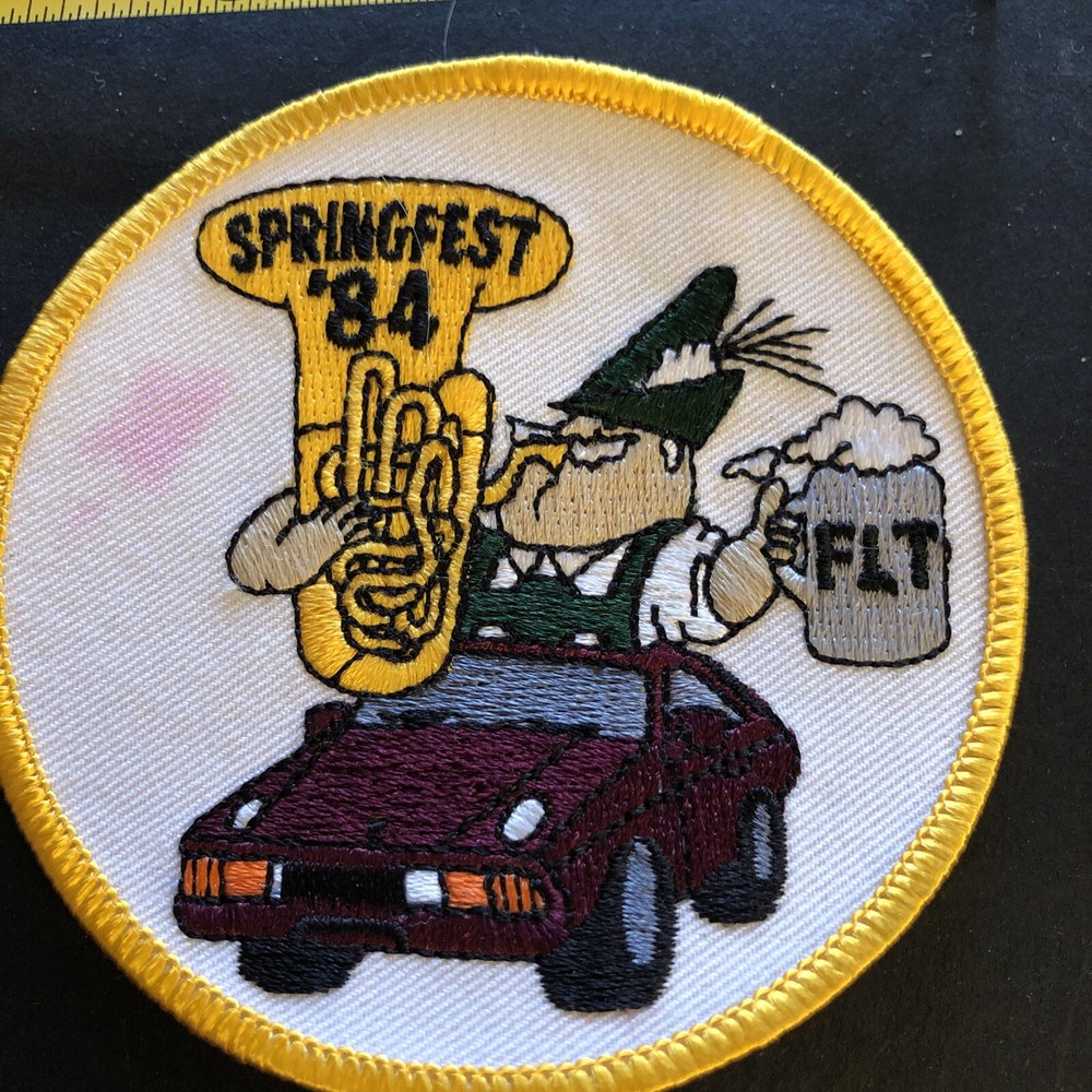 AWESOME Porsche patch springfest 84
