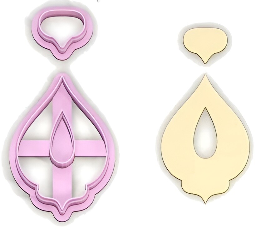 Moroccan Boho Polymer Clay Cutters