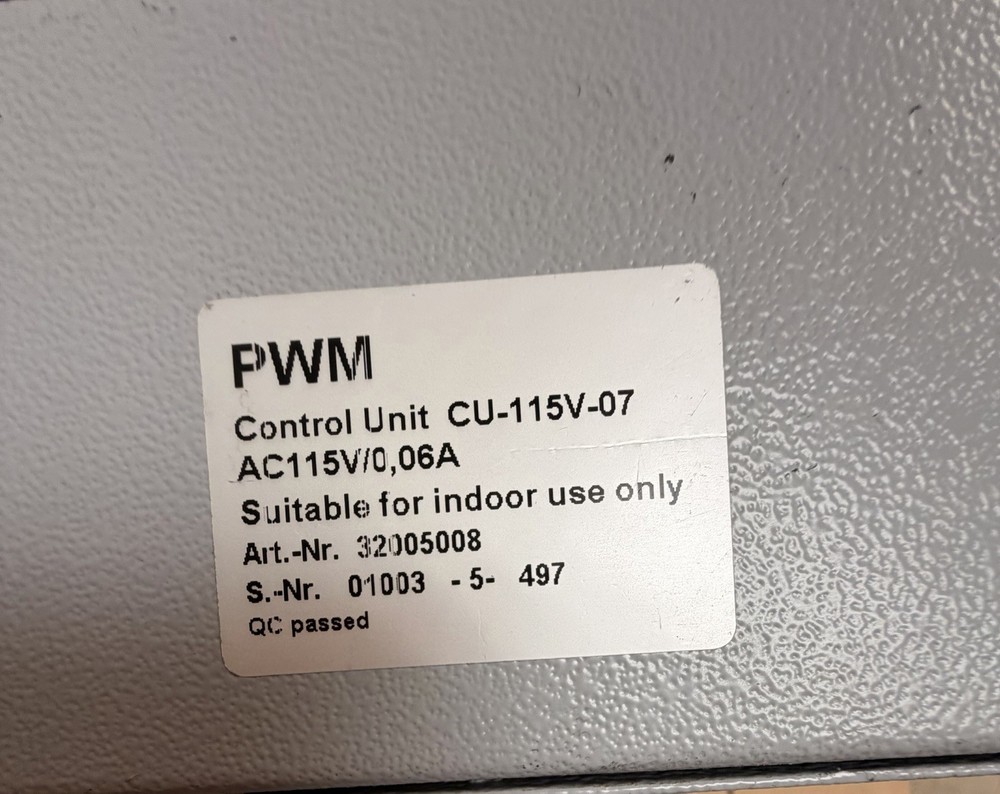 PWM Control Unit Cu-115V-12 ELECTRONIC PRICE SIGN CONTROLLER..