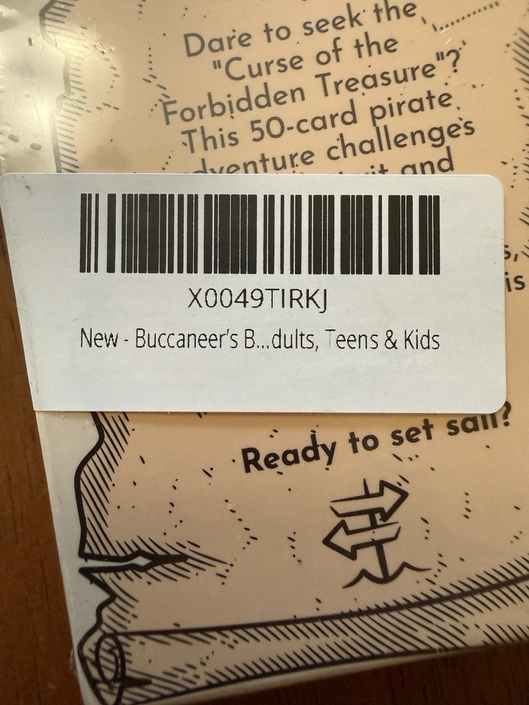 Buccaneer’s Booty - Fun Pirate Playing Card Game