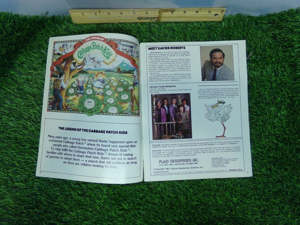 CABBAGE PATCH KIDS DESIGNER CLOTHES FROM THE CABBAGE PATCH PATTERNS MAGAZINE