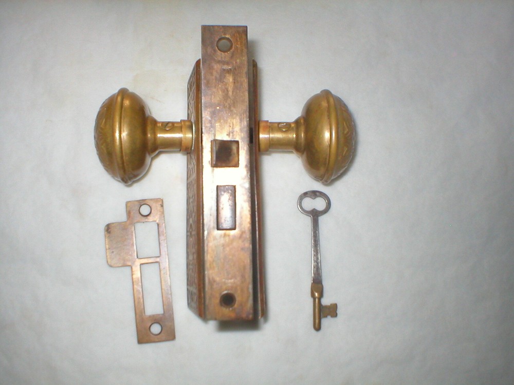 Antique Victorian Era Door Hardware