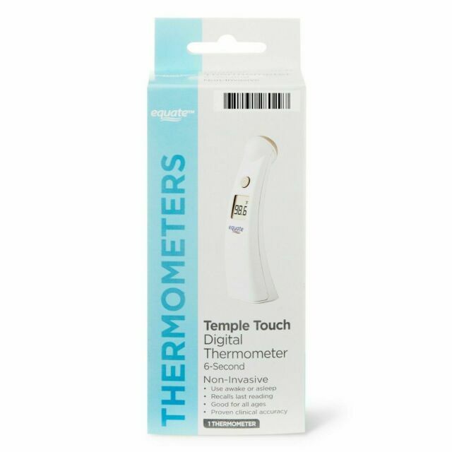EQUATE Temple Touch 6-Second Digital Thermometer