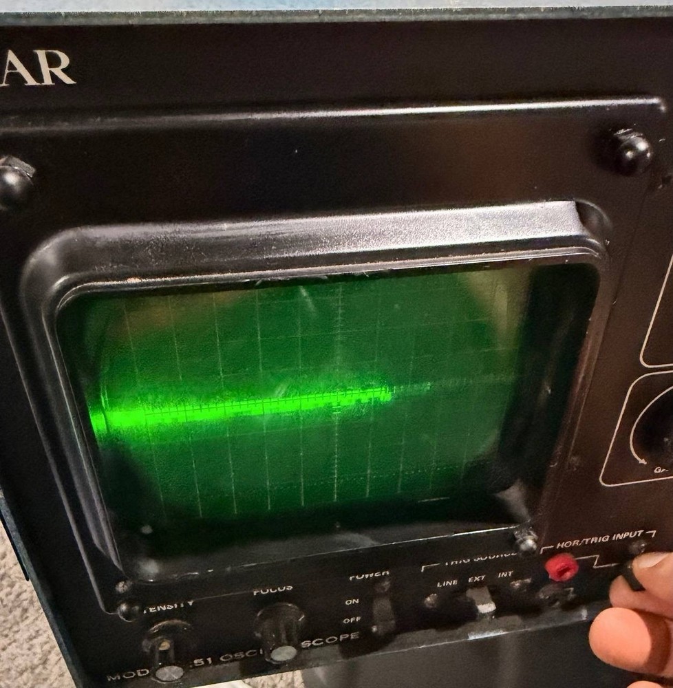 Vintage CONAR Model 251 Oscilloscope – Tested & Working
