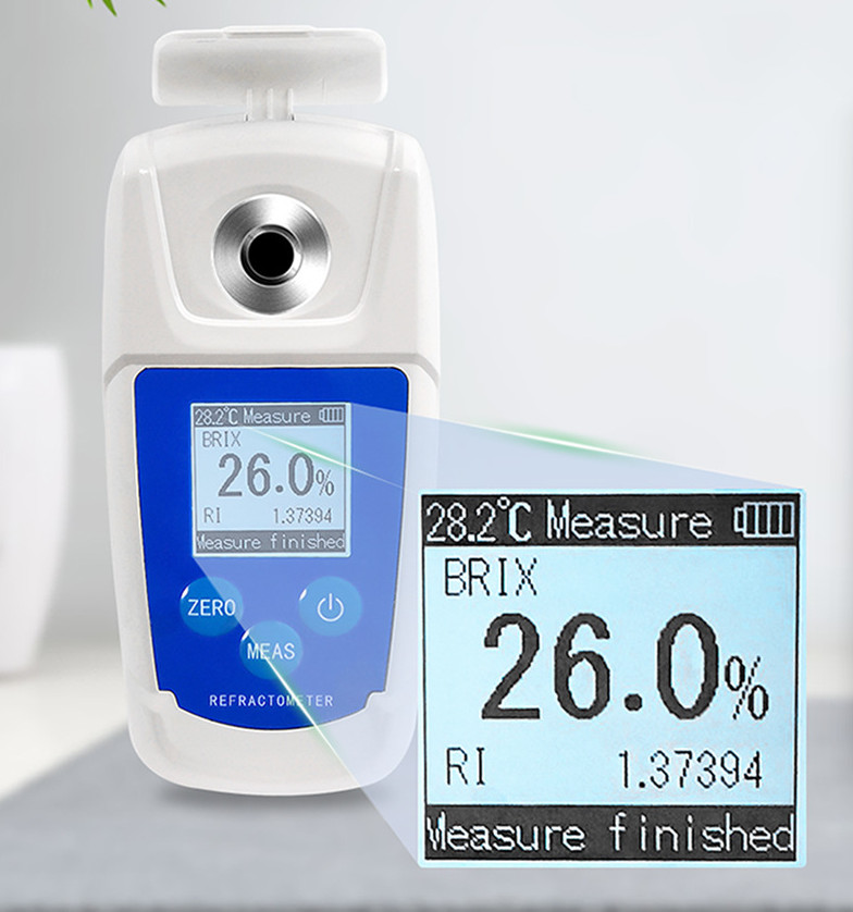 Pocket sugar content meter Brix 0-53% Fruit sugar content tester NEW